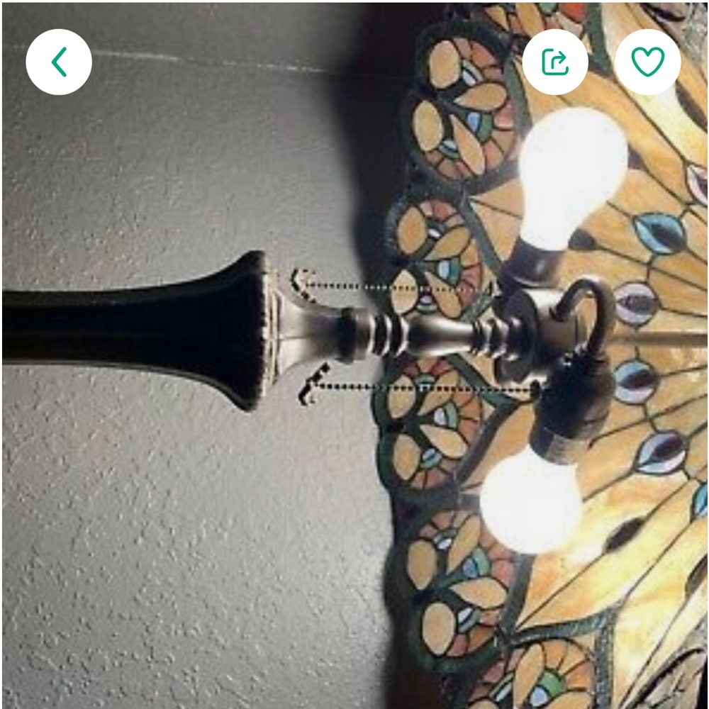 Tiffany Style Table Lamp 28”